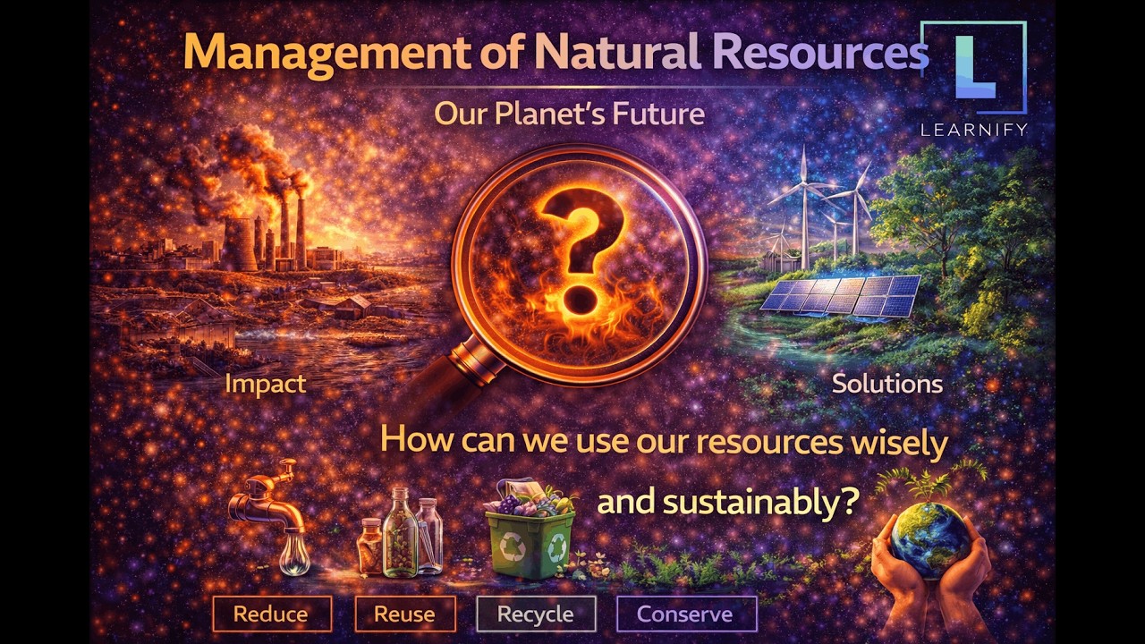 Management of Natural Resources Our Planet's Future | Grade 10 Biology | Learnify
