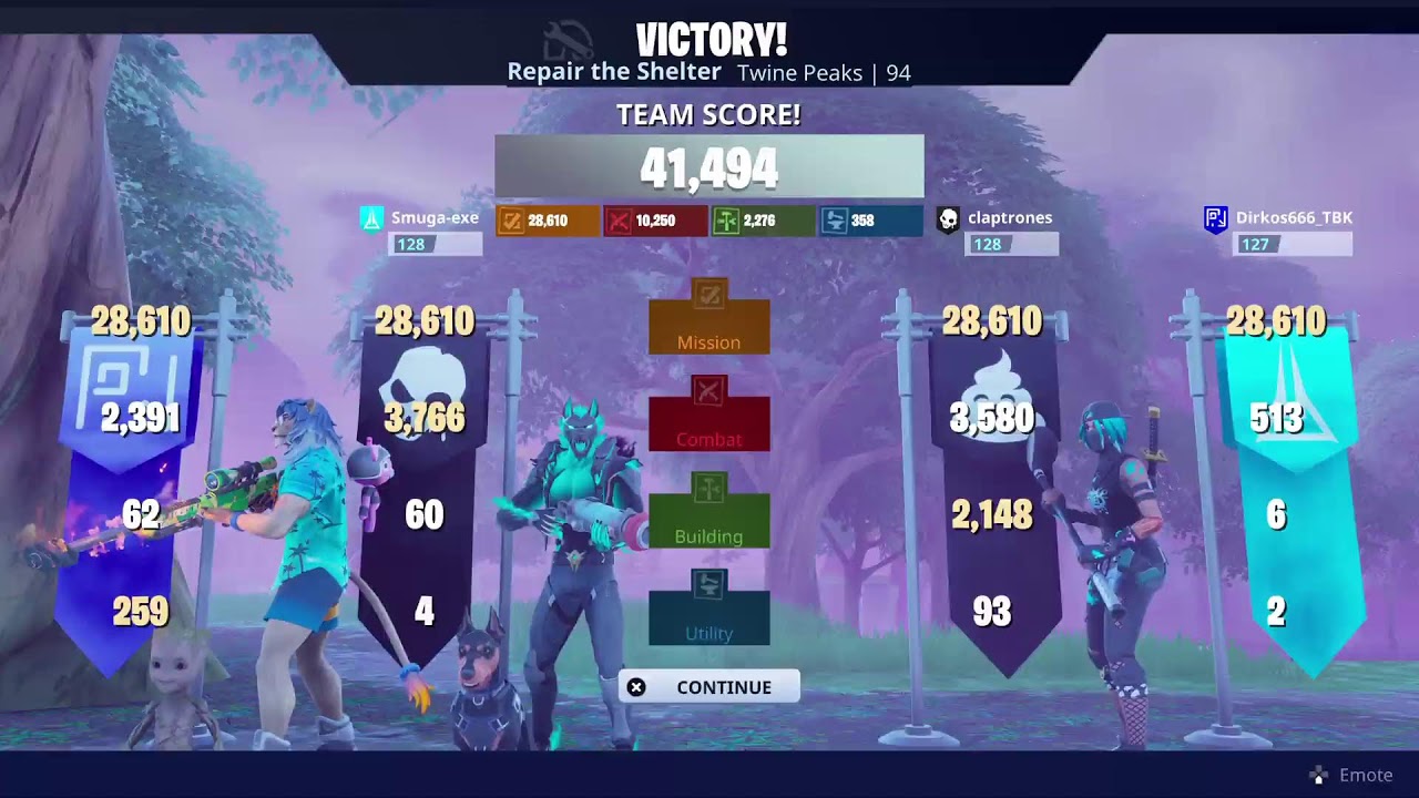 Fortnite save the World v-bucks mission and Daliy quest