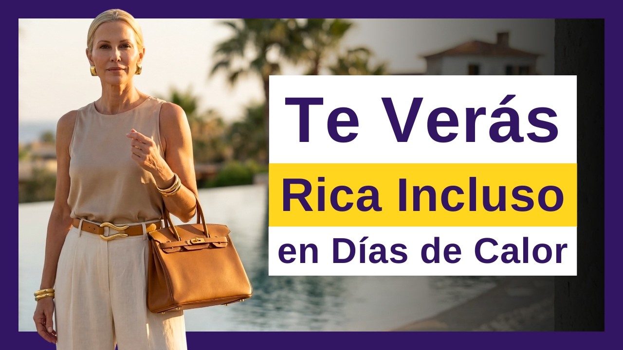El Detalle que Hace que Algunas Mujeres Parezcan Ricas Incluso con Calor