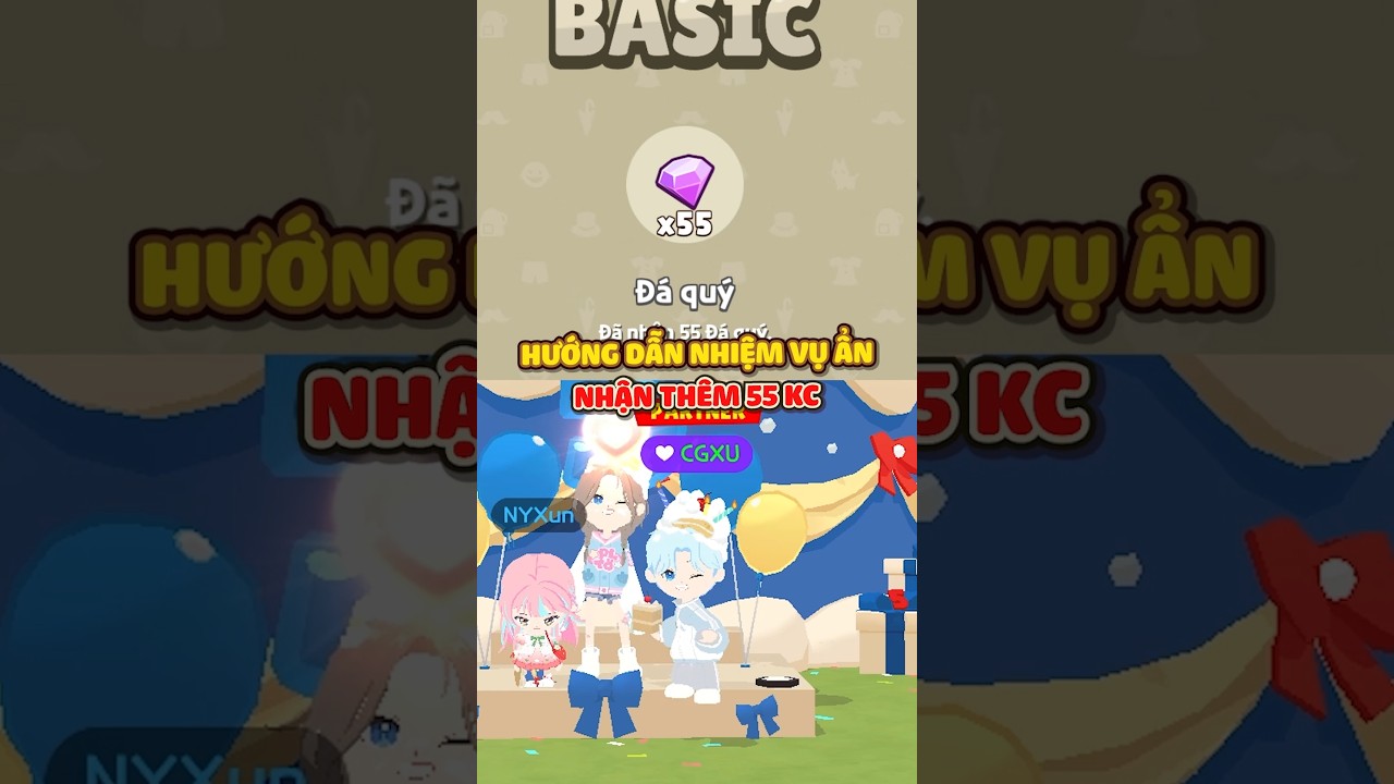 Hướng dẫn nhiệm vụ ẩn 55 kc #playtogether #playtogethervng #xunp #cgxu