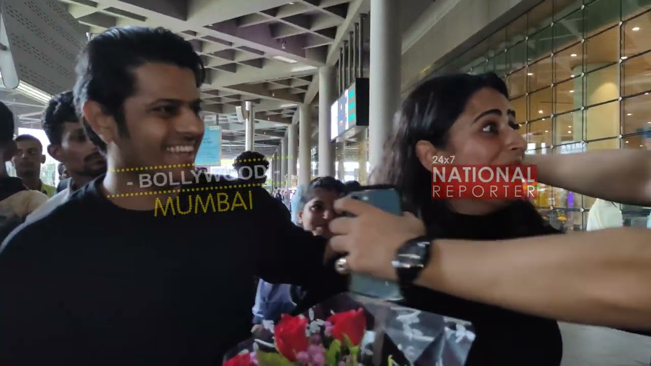 Aishwarya Sharma Become Emotional Breakdown When Neil Bhatt Came To Pickup in Airport | Aishwarya