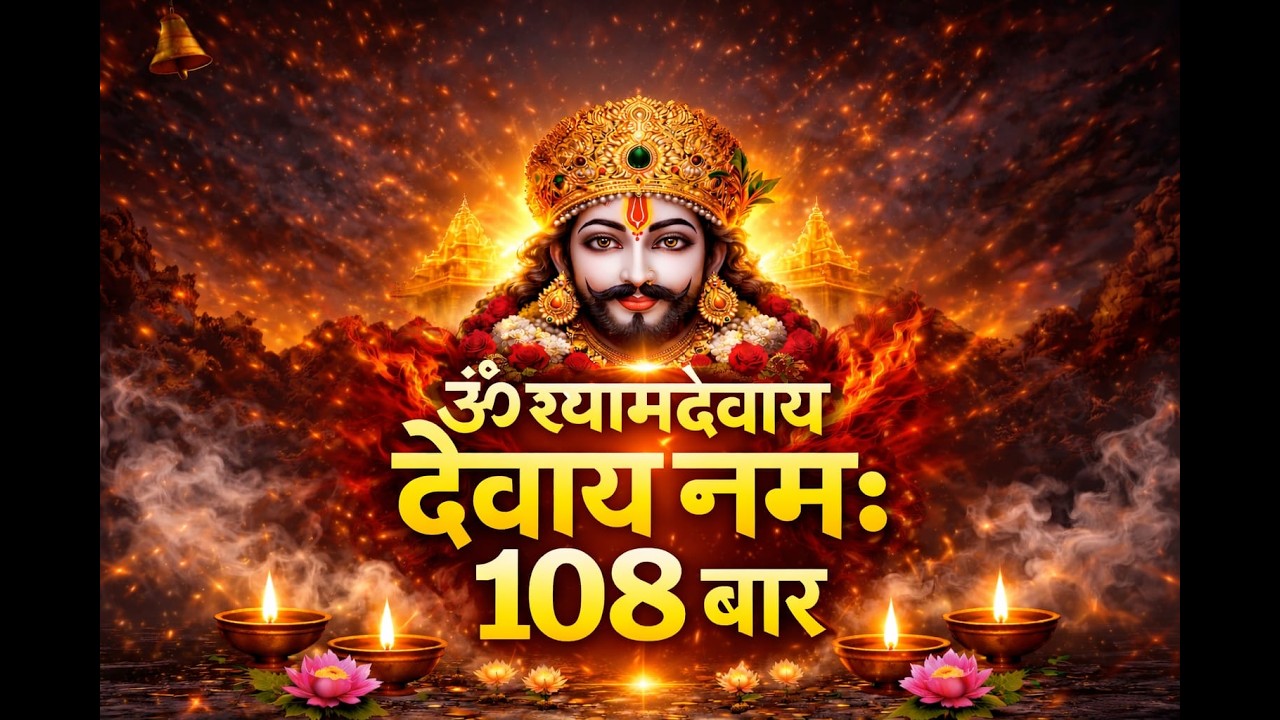 ॐ श्यामदेवाय नमः | 108 बार जप | शक्तिशाली श्याम मंत्र श्यामदेवाय नमः
