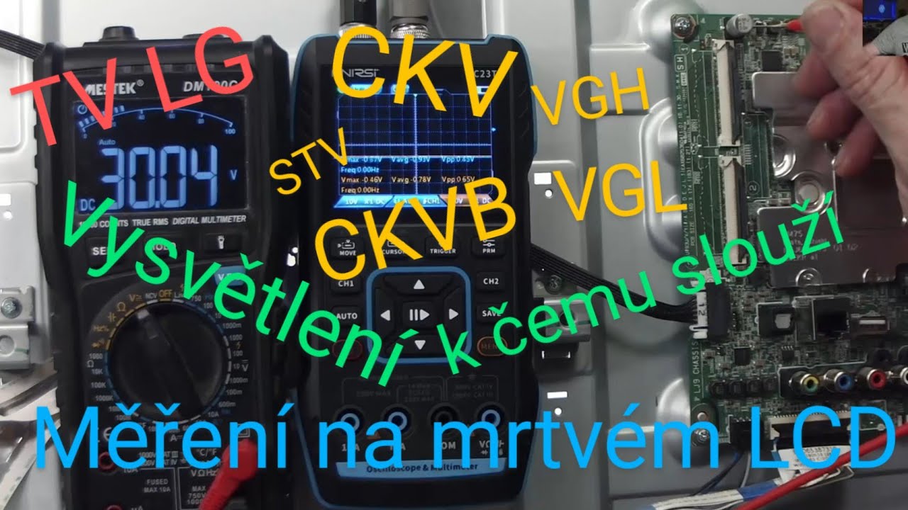 LG - Odpálené CKV line vysvětlení jak fuguje časování