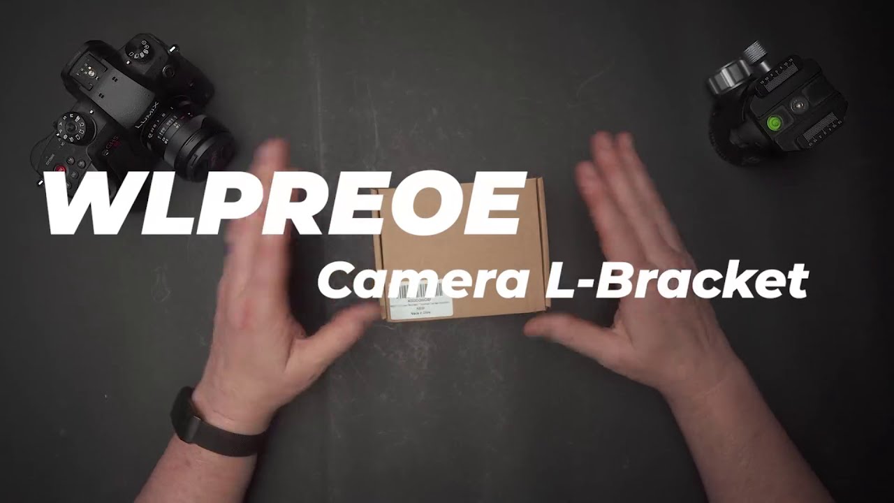 WLPREOE DSLR Camera L Bracket Vertical Horizontal Switching Tripod Head Quick Release Plate Arca Swi