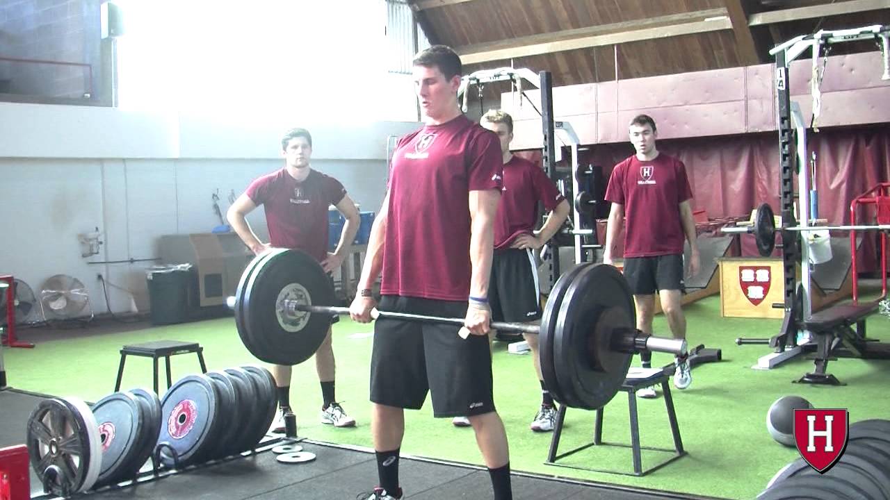 A Day in the Weight Room with Harvard Men's Volleyball