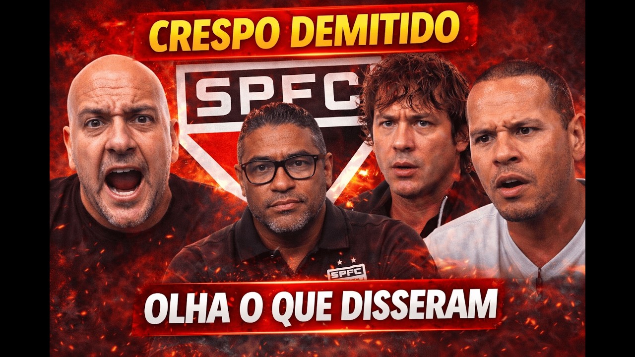 A REAÇÃO DE BAROLO, LUGANO E LUIS FABIANO E OUTROS TORCEDORES AO NOVO TÉCNICO DO SÃO PAULO!