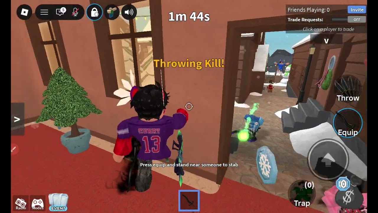 Tek başıma @emirbabapro3545 olmadan Odak MM2 oynadım🤗 (Roblox)