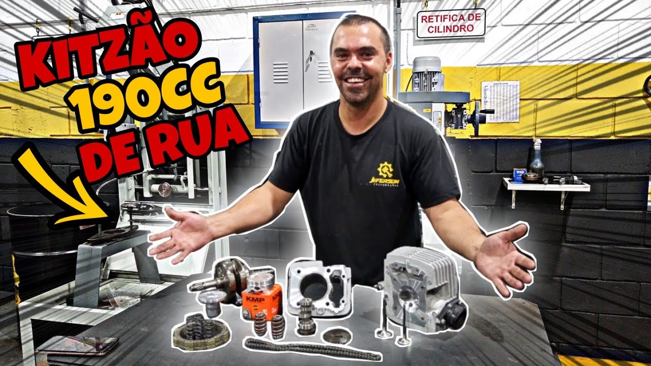 KIT 190CC DIFERENCIADO P/ RUA