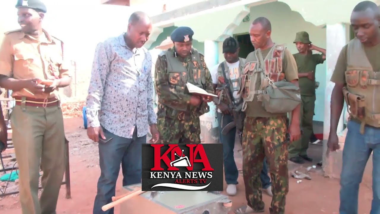 DRAMA AS POLICE ARREST SUSPECTED ALSHABAAB TERRORISTS IN GARISSA!