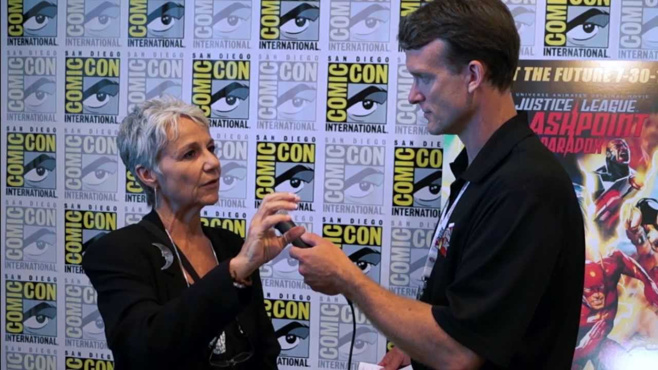 SDCC 2013: ToonBarn Interviews Andrea Romano for Justice League: The Flashpoint Paradox