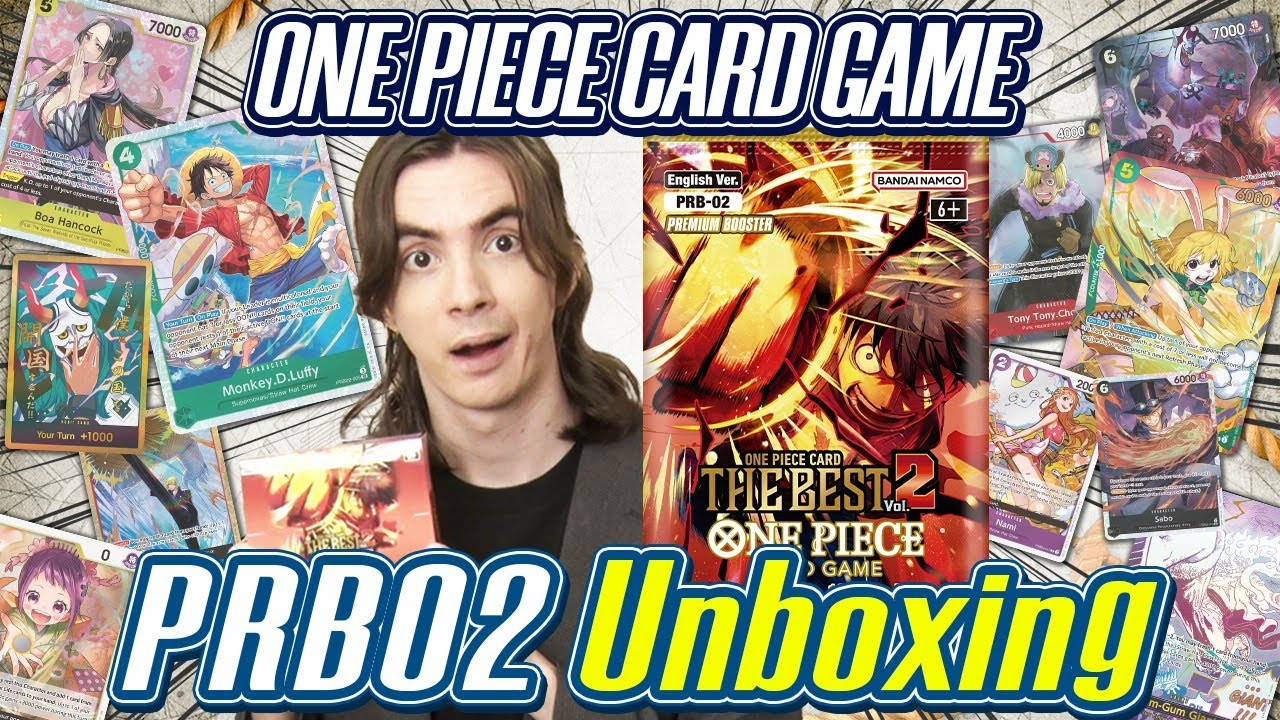 ONE PIECE CARD GAME PRB02 Unboxing