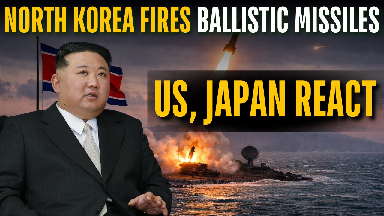 North Korea Launches Ballastic Missiles Towards Japan Sea During US-South Korea Drills, US Reacts