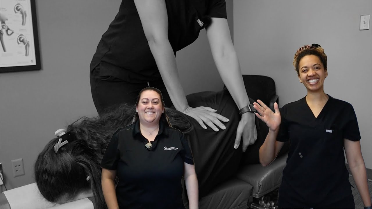 Behind the Front Desk: Meet Sofia & Watch Her Intro Adjustment from Dr. Angie in Towson, MD