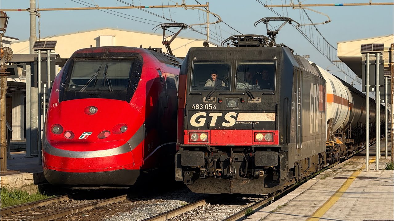 TRENI PASSEGGERI E MERCI DI OGNI TIPO in arrivo, partenza e transito a FOGGIA!