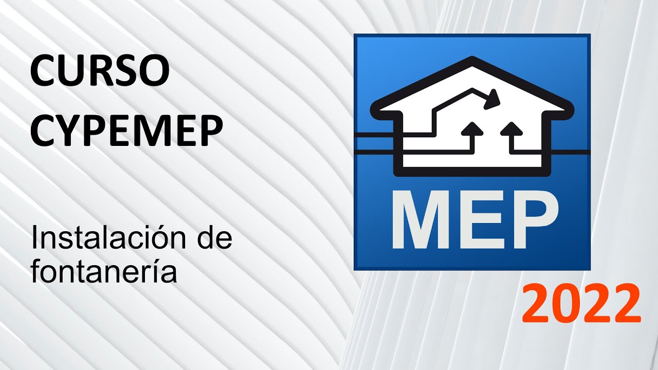 Curso CYPEMEP  2022 Fontanería   Proyecto bar cafetería