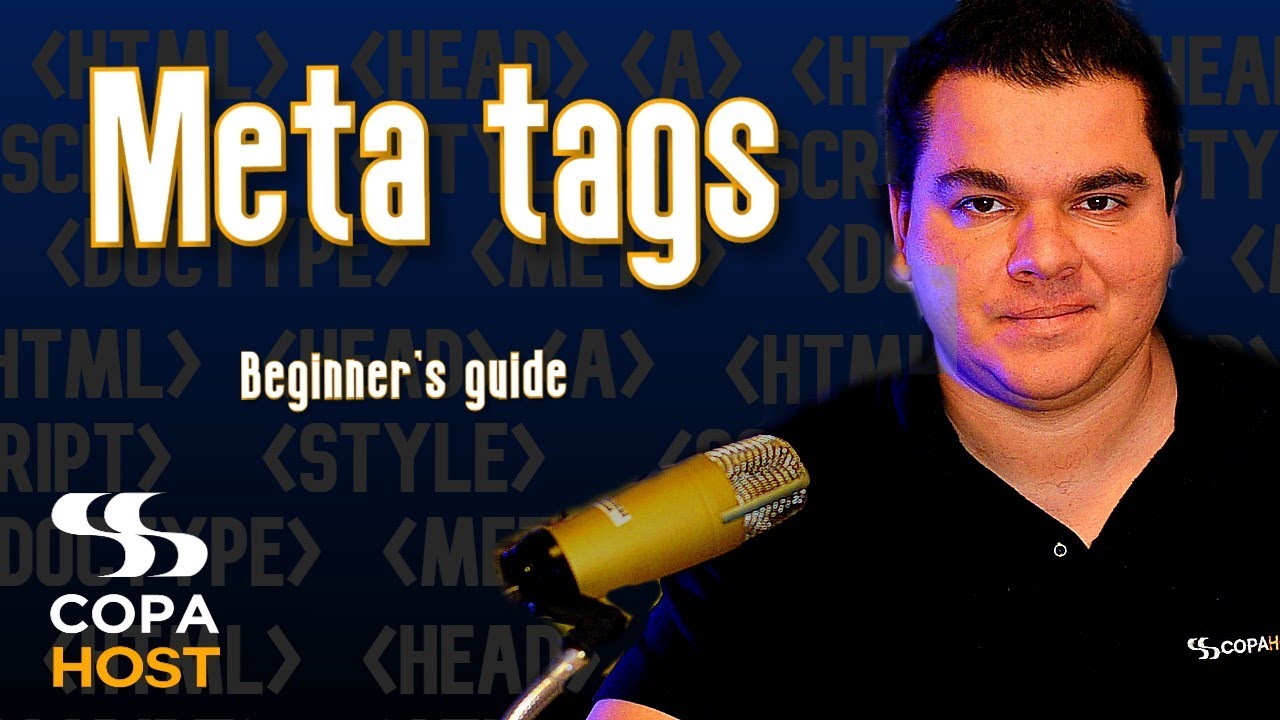 Learn meta tags in HTML in only 14 minutes.