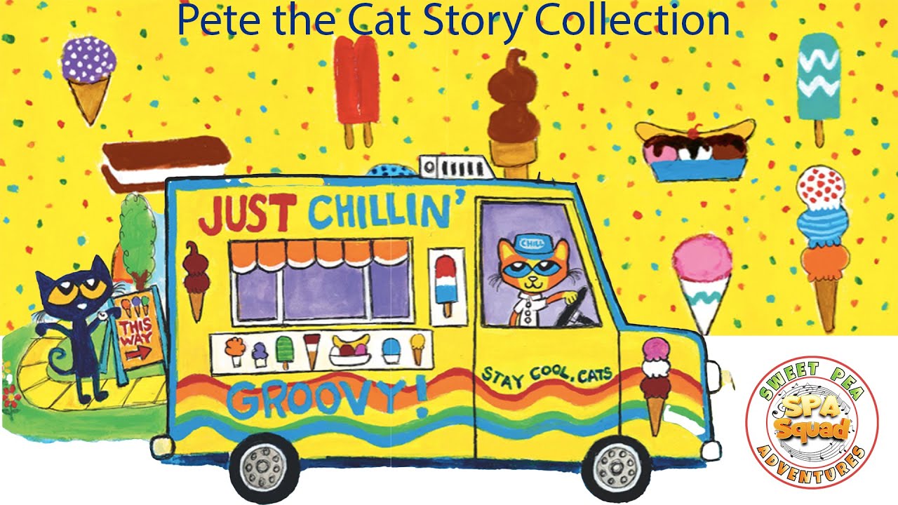 ‎🐾Pete the Cat 🐈 Collection | Read Aloud Compilation | Ice Cream | Imagination | Cavecat & More!