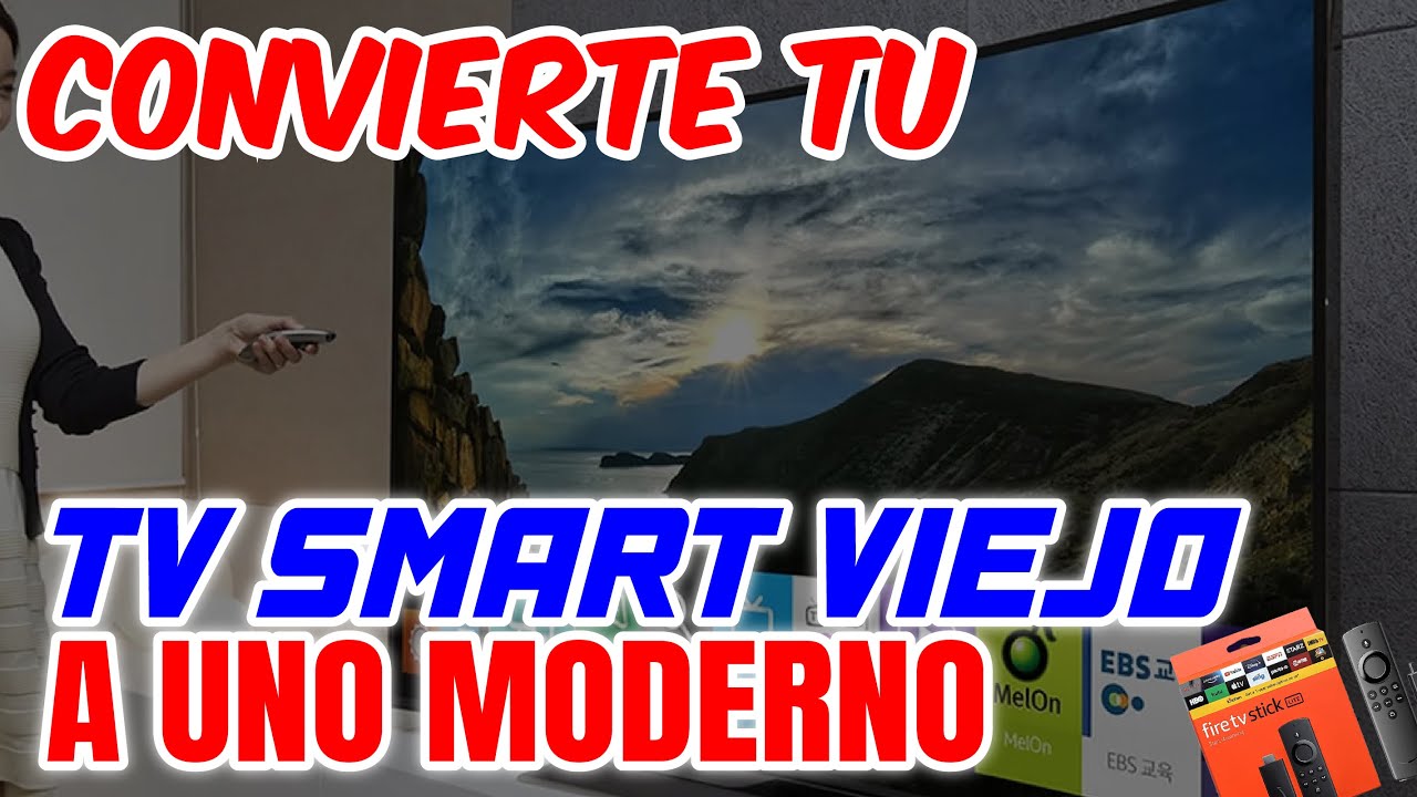 CONVERTIR TV LED O SMART TV VIEJO EN UNO MODERNO 2023