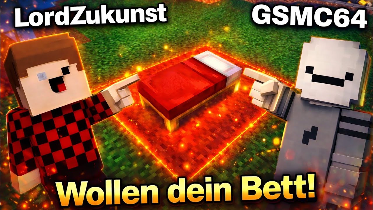 Minecraft Bedwars ist die REINSTE Gaming HÖLLE🔥🛏 | mit @LordZukunst #001| 