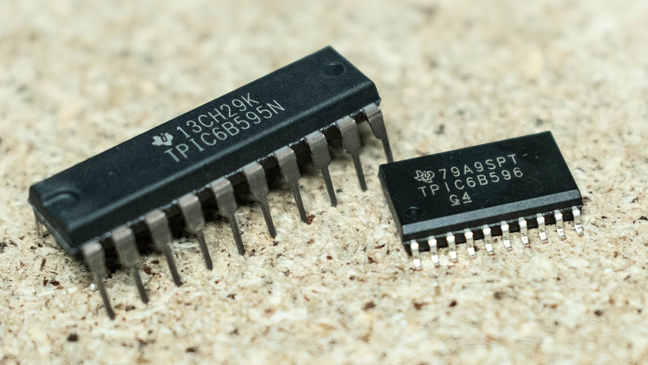 8-bit Shift Register - TPIC6B595 Nixie Driver - STM32 SPI