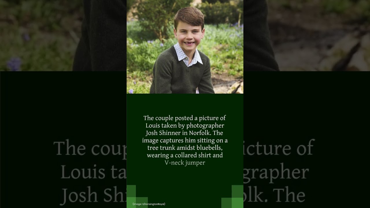 Royals Share Picture Of Prince Louis In Norfolk On Birthday #edp24 #royalfamily #youtubeshortsfeed