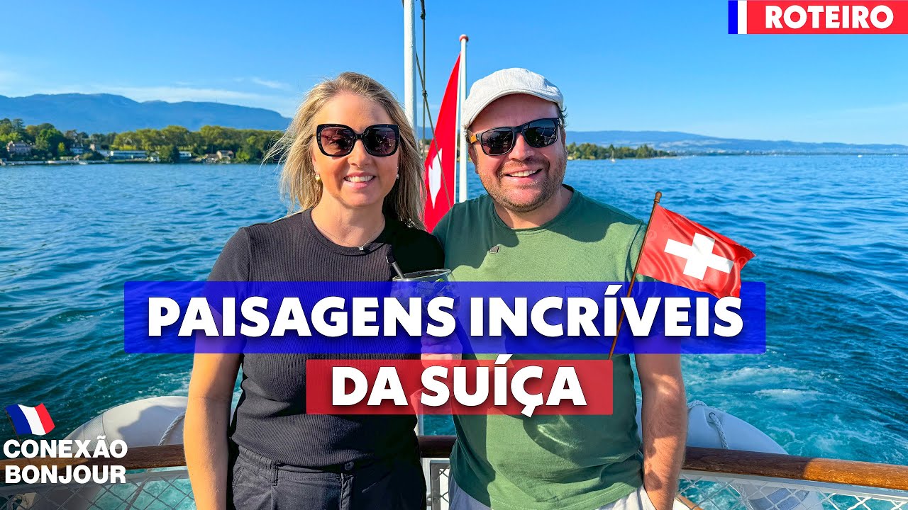 GENEBRA | PASSEIO DE BARCO PELO LAGO DE GENEBRA - LAC LÉMAN
