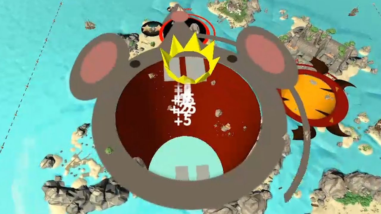 Hole.io Map Control: 100.00% - Big Hole WORLD RECORD
