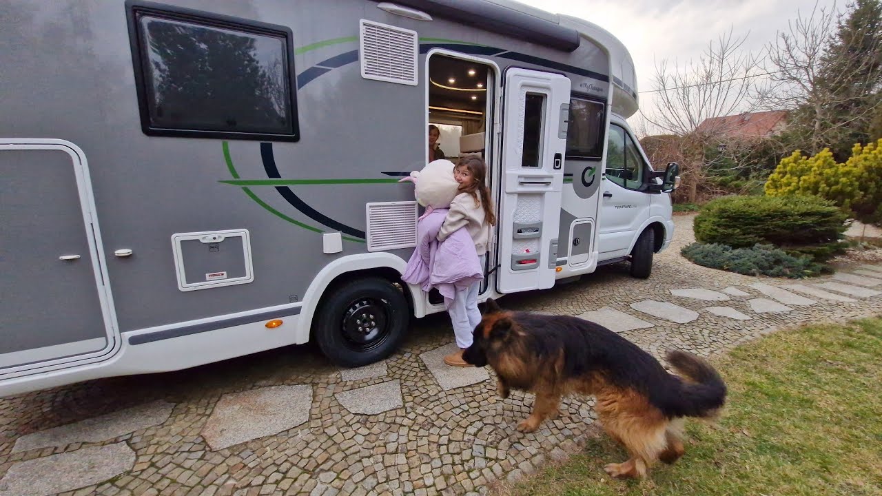 Powoli się pakujemy - mikołajki w kamperze Chausson 720 elite Ford Transit / Mikołajki 