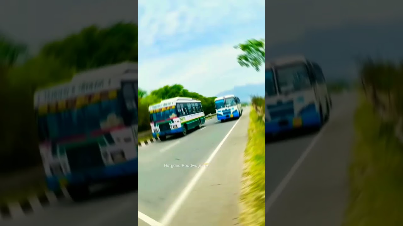 Haryana Roadways 💙vs HRTC 💚।। #haryanaroadways #shorts #roadways#hrtc
