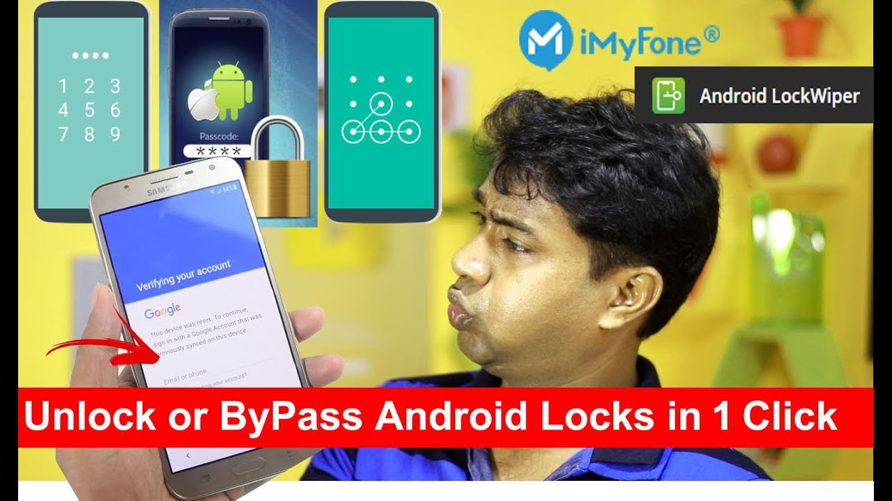 How To Instantly Remove Android Locks- PIN , Pattern & Google FRP Lock | iMyFone Android Lockwiper