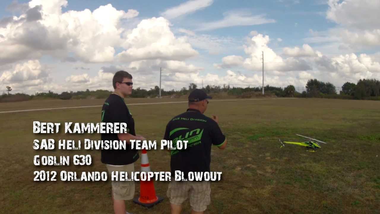 Bert Kammerer - Goblin 630 Demo Flight - 2012 Orlando Helicopter Blowout