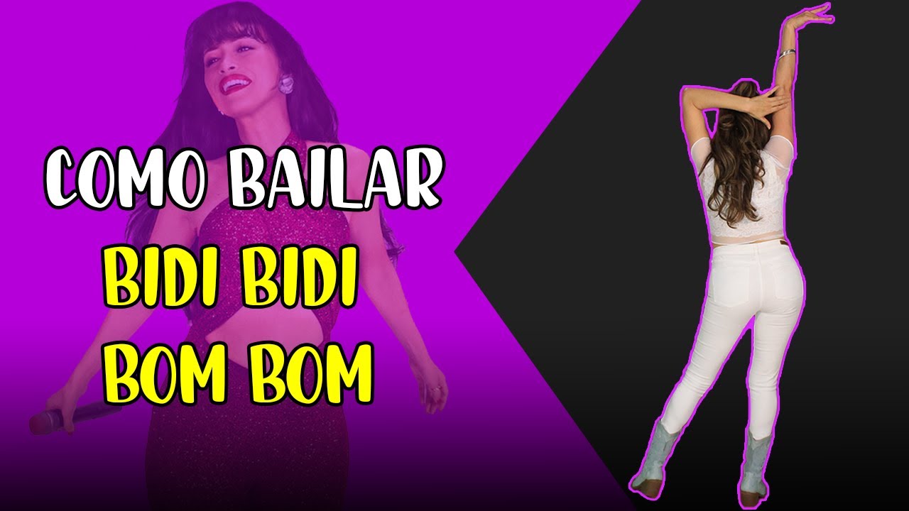 Como Bailar BIDI BIDI BOM BOM como SELENA | TUTORIAL 🔥