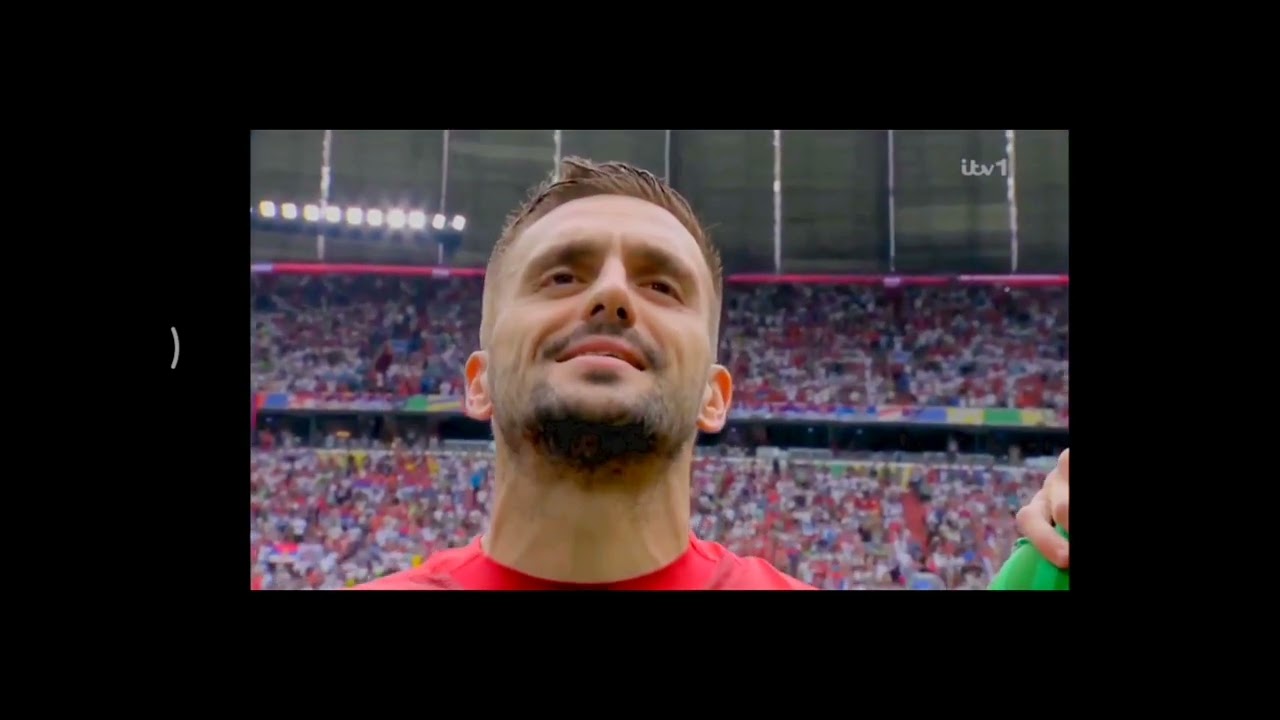 Serbia vs Slovenia National Anthem - EURO 2024