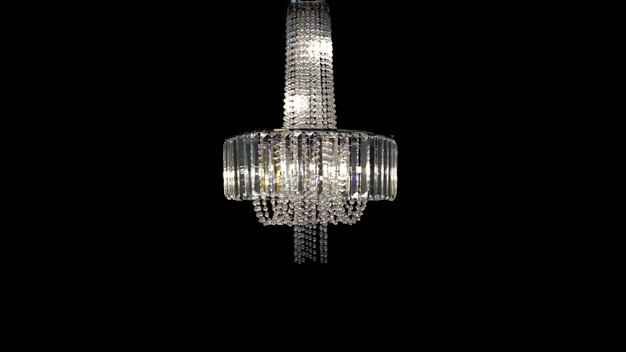 Tamara Chrome Chandelier | BHS Lighting