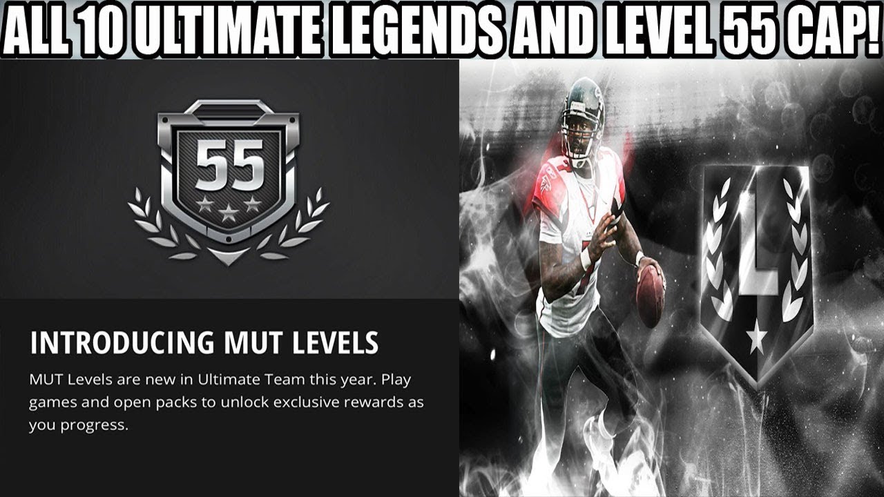ALL 10 ULTIMATE LEGENDS REVEALED! MAX LEVEL CAP INCREASED! | MADDEN 18 ULTIMATE TEAM