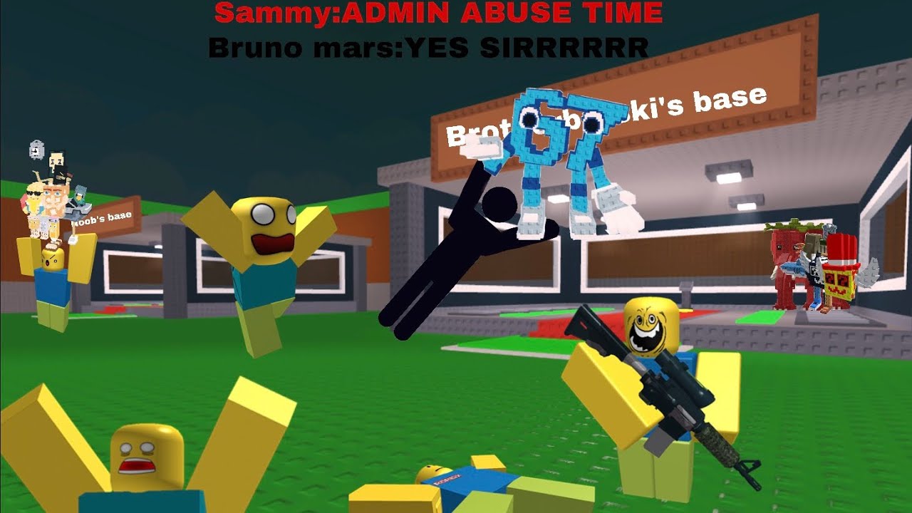 Playing Bruno mars admin abuse￼