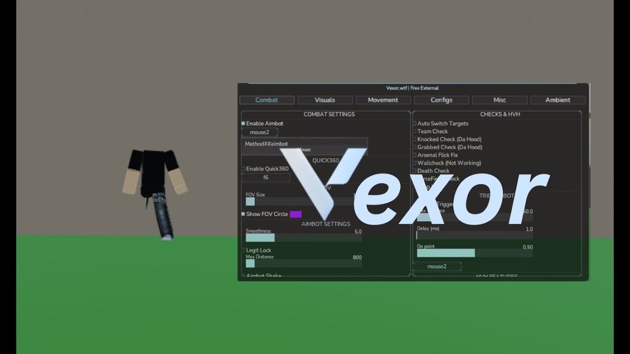 (New) Raiding in Yuu Hood with the best free external Vexor External 💎