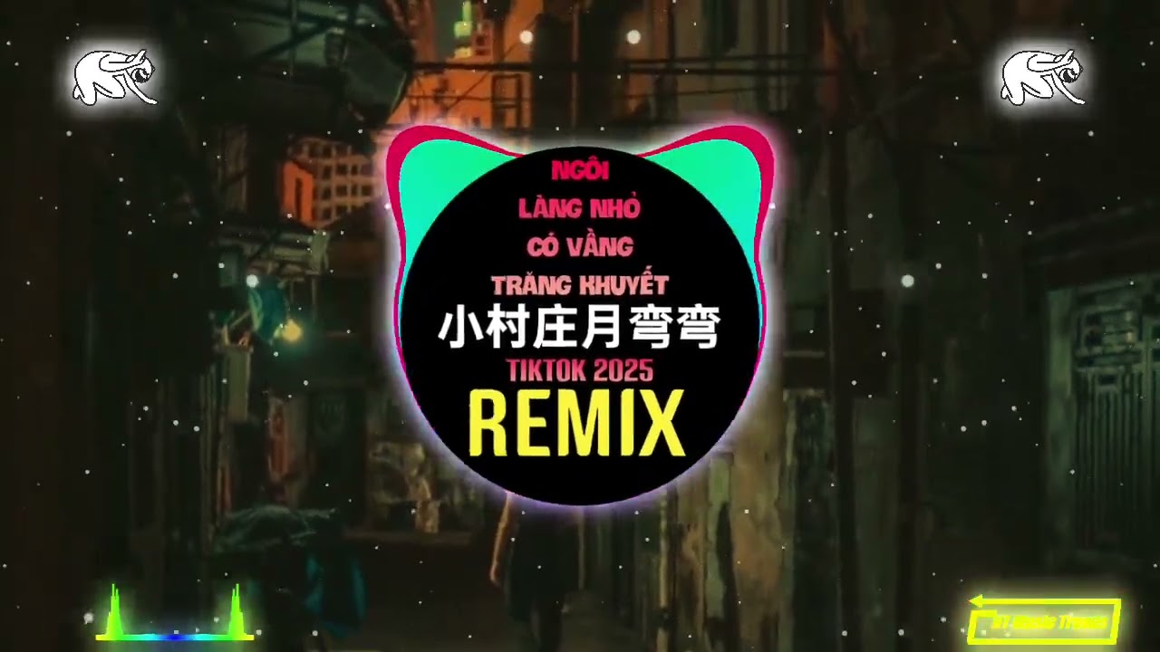 小村庄月弯弯 (DJ抖音版) - 晚月Moon Ng&ocirc;i L&agrave;ng Nhỏ C&oacute; Vầng Trăng Khuyết (Remix Tiktok) V&atilde;n Nguyệt Moon || Douyin
