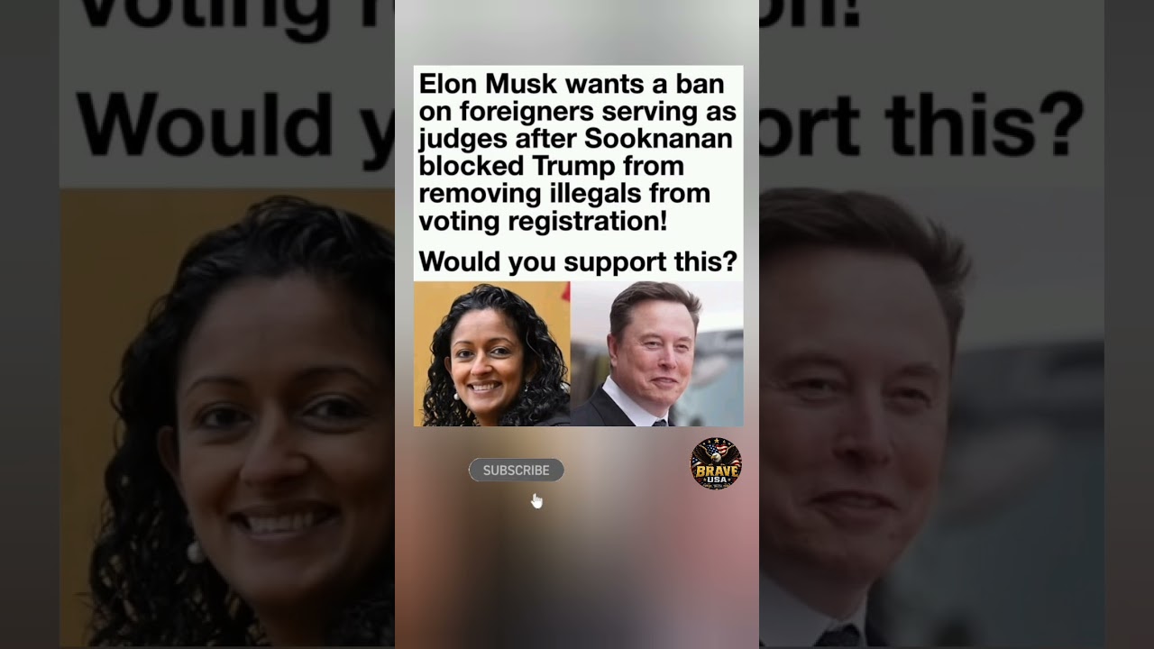 Elon Musk Demands MAJOR Change To US Judges! 😳👇 #shorts