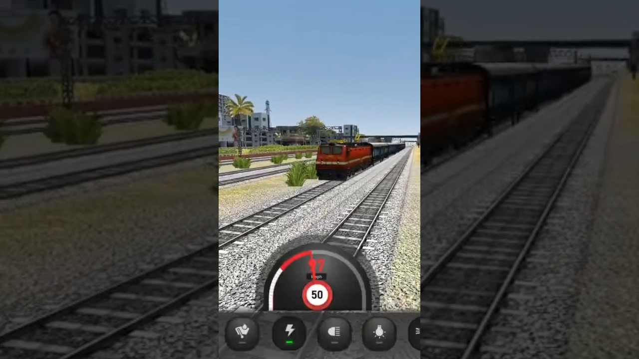 indian train simulator 2023.#viral #shortvideo #games #trainsimulator2023 #stargame