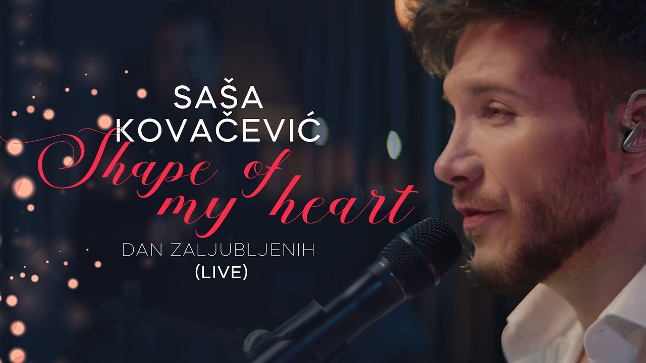 Saša Kovačević - Shape of my heart (Live Concert)