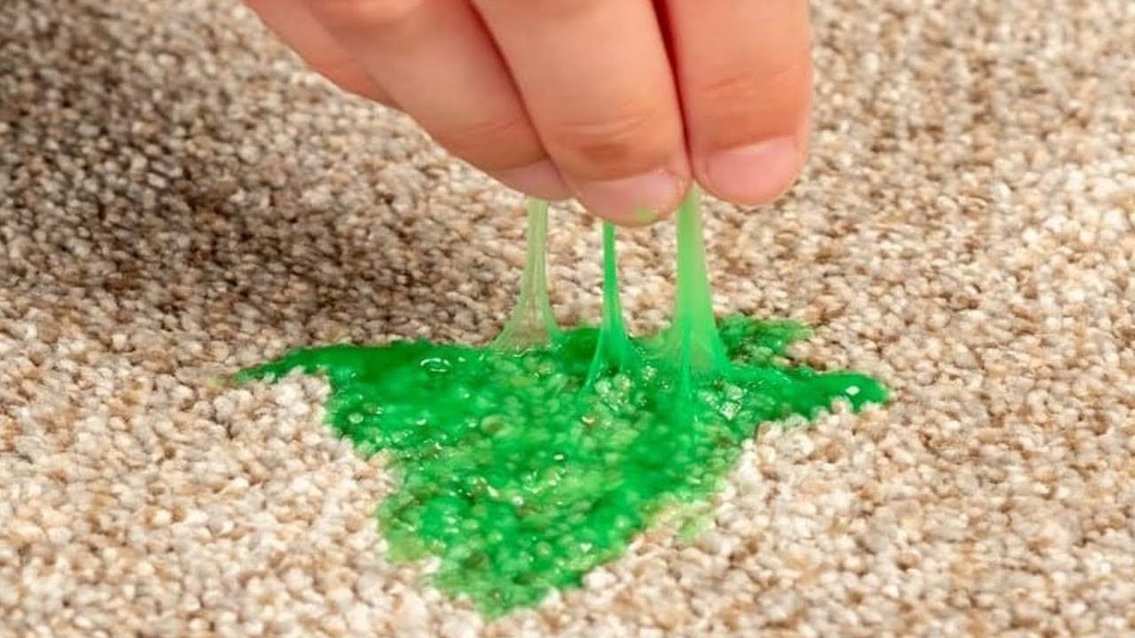 Easy Ways to Get Slime Out of Carpet and Clothes