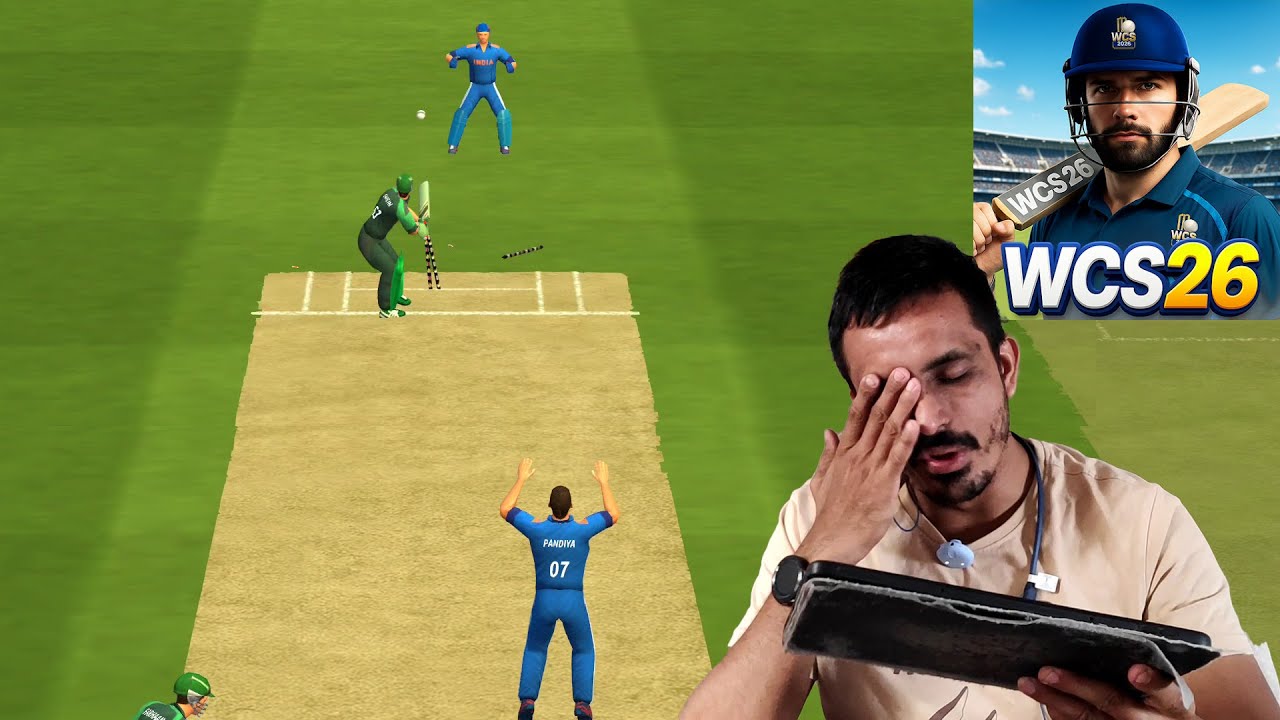 First 26 cricket - WCS26: World Cricket Stars | Aag laga di is game ne pure