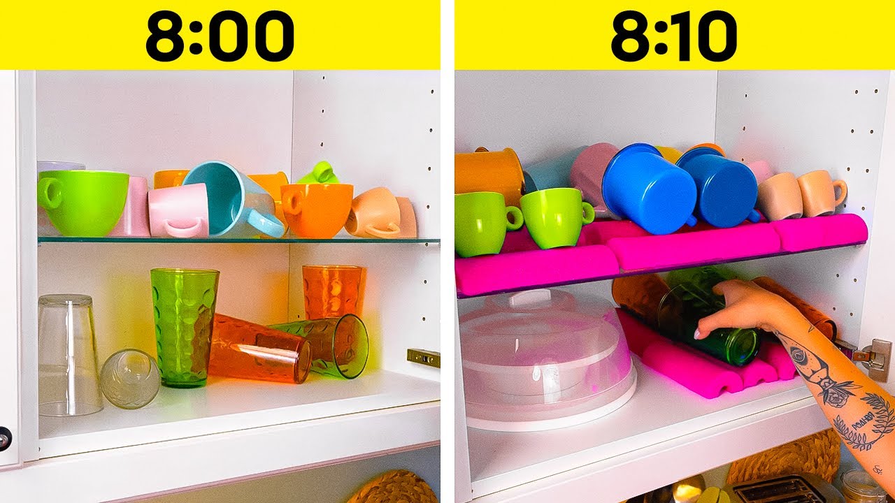 Mais de 50 dicas simples para organizar toda a sua casa e mantê-la limpa 🤩