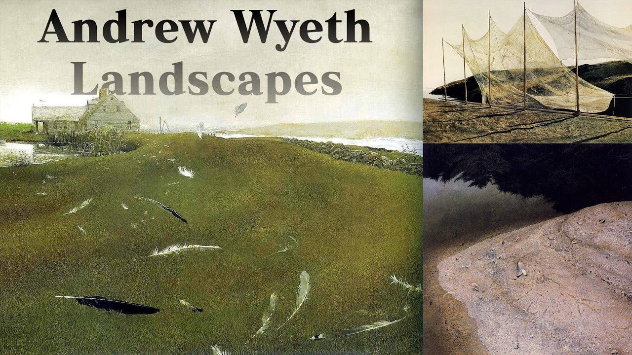 How Andrew Wyeth painted space was simply beautiful.