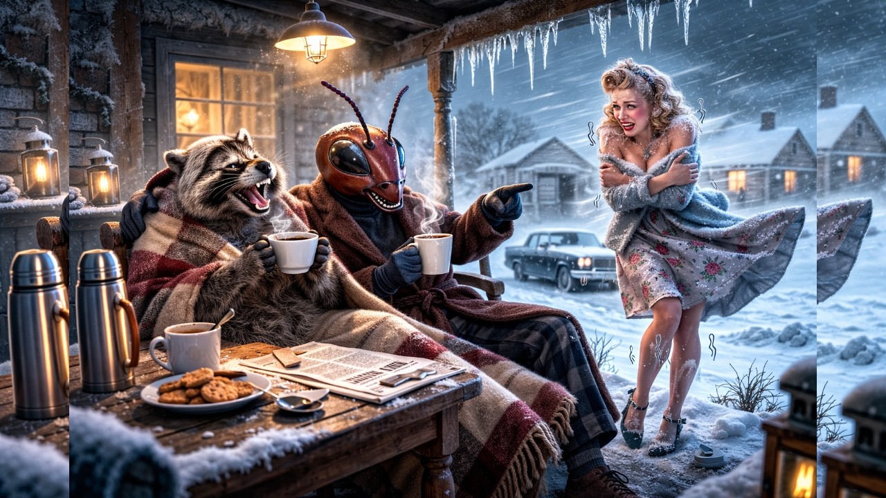 O Inverno Delas Já Chegou, Mas de Forma Diferente - Mestre Raccooning Acertou de Novo!