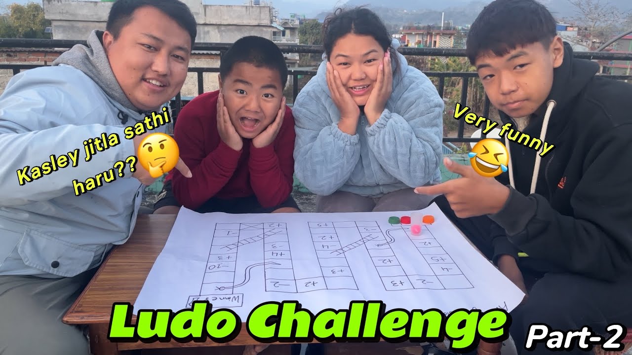 Ludo Challenge 🎲| Dherai Majja aayo yo game khelda😍| Kasley jitla sathi haru?🤔