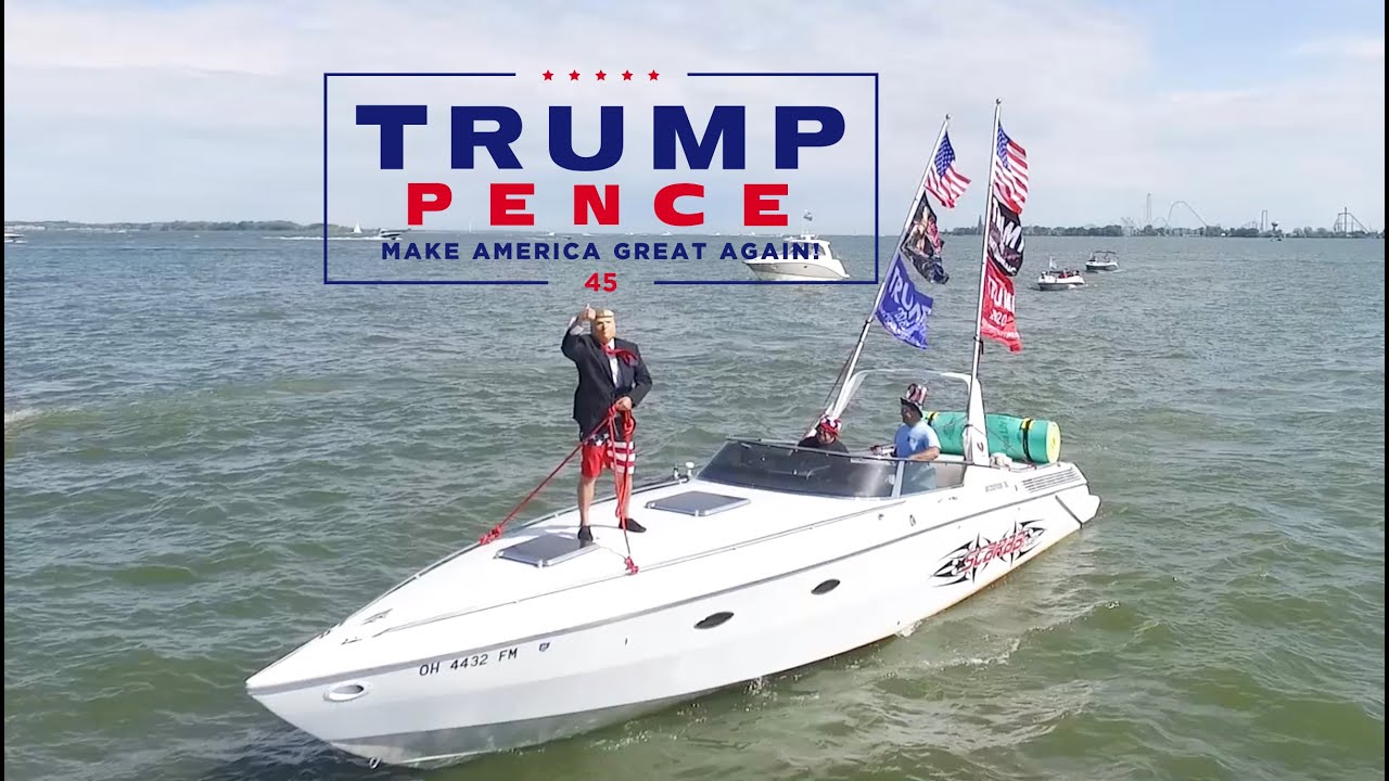 Sandusky Bay Trump Boat Parade - September 2020 Ohio