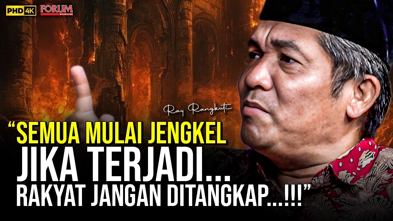 RAY RANGKUTI: YANG TERHORMAT RAKYAT MISKIN... INI KEADAAN KITA SEKARANG