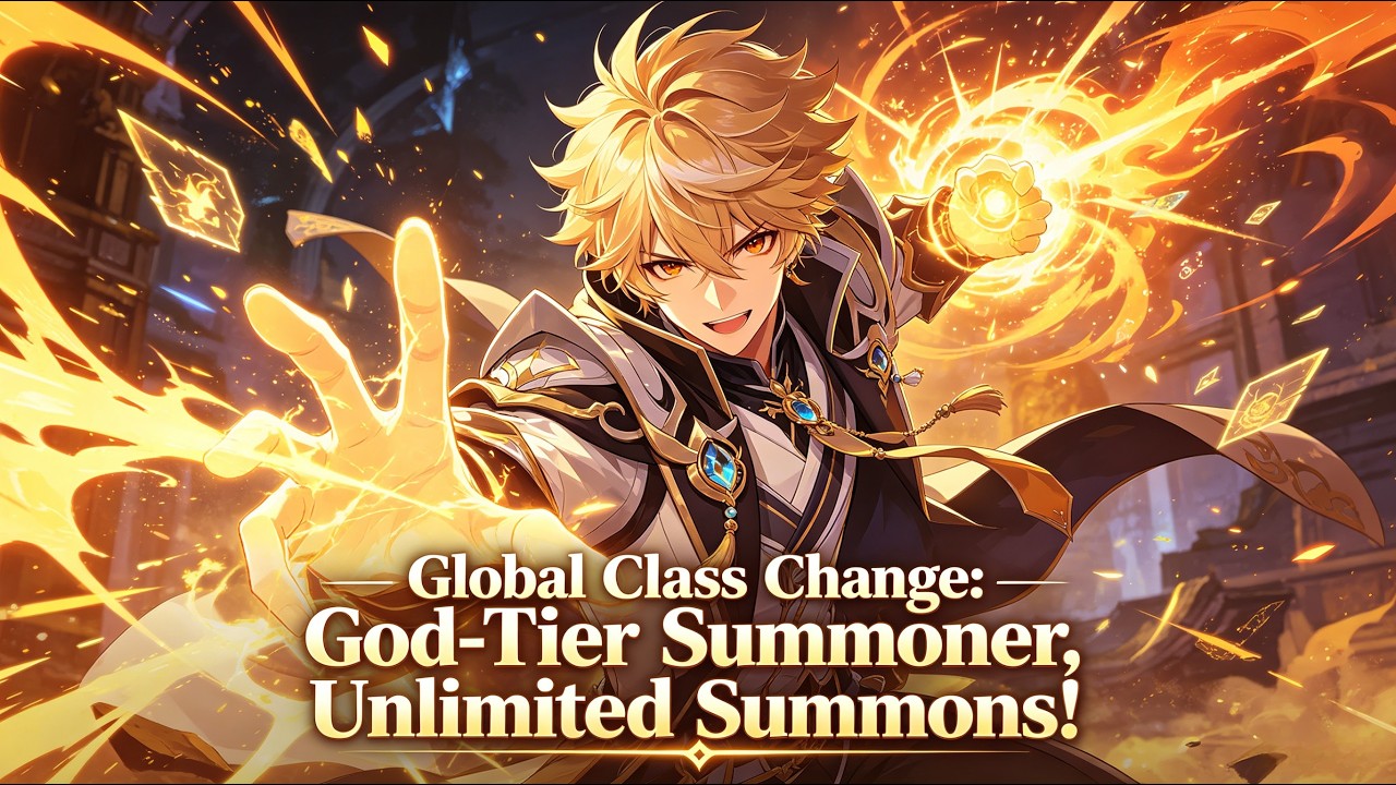 【FULL】Global Class Change: God-Tier Summoner, Unlimited Summons! #FullChineseSeries #Anime